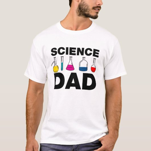 科学のパパ Tシャツ (正面)