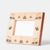 科学のビーカーエッチング写真フレームのエッチングフレーム レーザー彫刻フレーム (左)