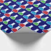 科学のフラスコ ラッピングペーパー (角)