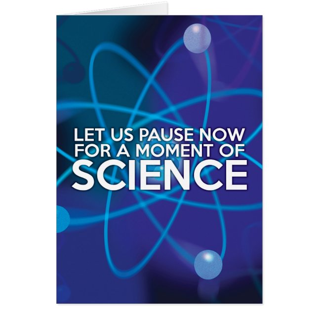 科学の一瞬一瞬を置こう (正面)