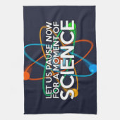 科学の一瞬一瞬を置こう キッチンタオル (縦)