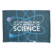 科学の一瞬一瞬を置こう 枕カバー (正面)