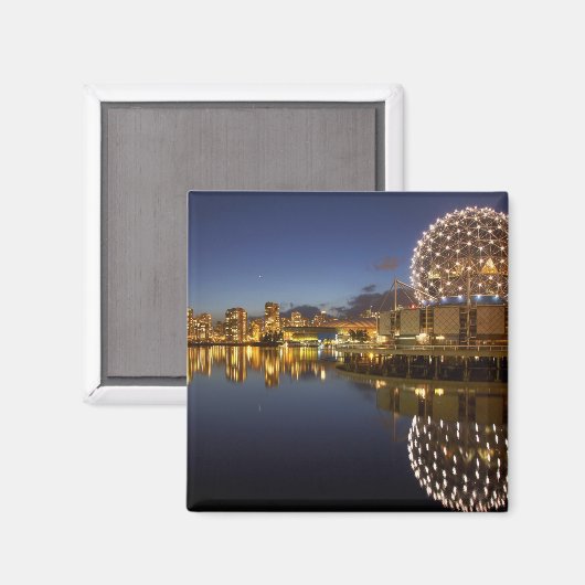 科学の世界とCBDは偽クリークに反映された マグネット (正面/裏面)