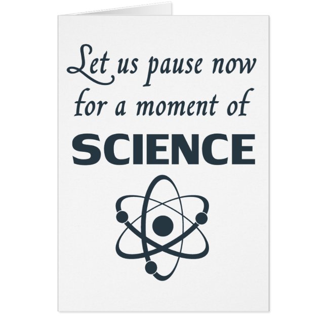 科学の休止ちょっとの間 (正面)