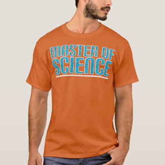科学の修士 Tシャツ