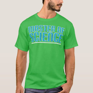 科学の修士 Tシャツ