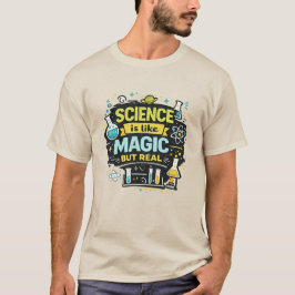 科学の先生Tシャツ 魔法だけど本当 Funny Gift Tシャツ