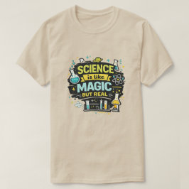 科学の先生Tシャツ 魔法だけど本当 Funny Gift Tシャツ