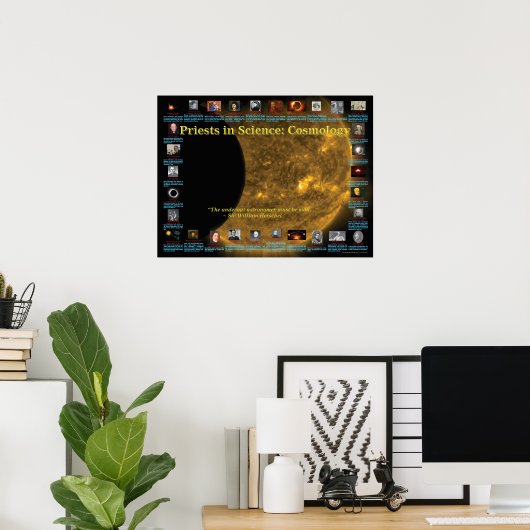 科学の司祭:宇宙論 ポスター (ホームオフィス)