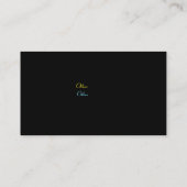 科学の名刺 名刺 (裏面)