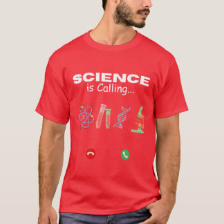 科学の呼び声ギフト Tシャツ
