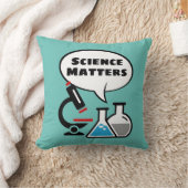 科学の問題スピーチバブル装飾用クッション クッション (ブランケット)