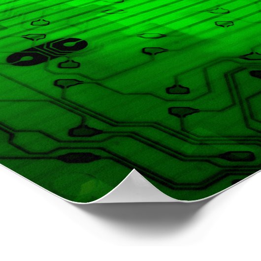 科学の女性 ポスター (角)