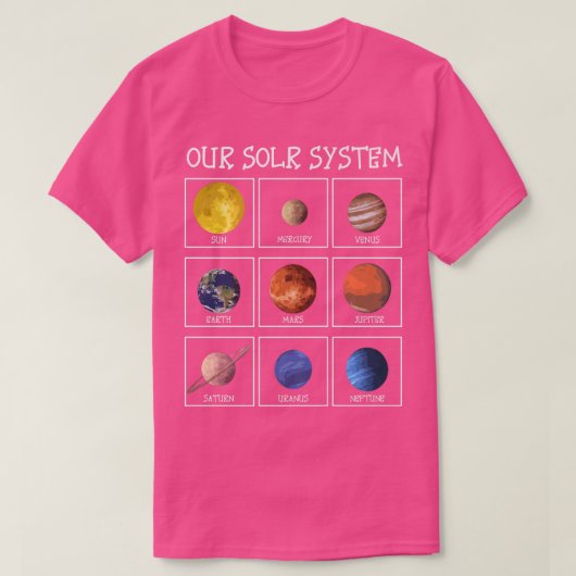 科学の宇宙保険料 Tシャツ (デザイン正面)