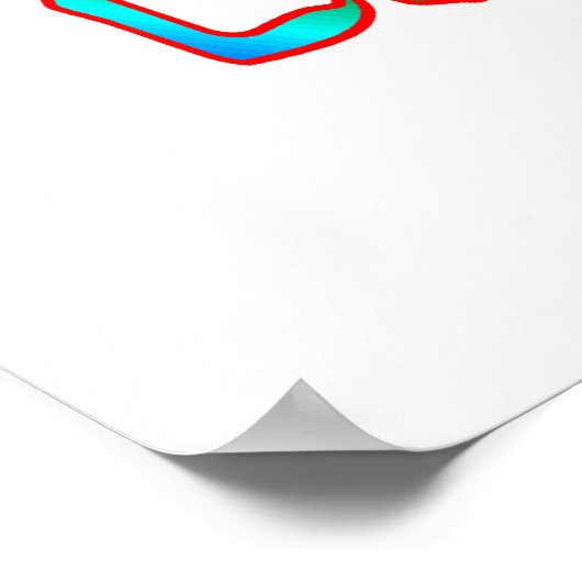 科学の岩 ポスター (角)