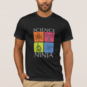 科学の忍者のTシャツ Tシャツ