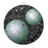 科学の惑星の惑星のオタク系のなギフトの投げ矢板 ダーツボード (正面)