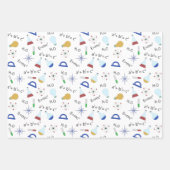 科学の愛好家 ラッピングペーパーシート (正面2)