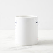 科学の扉を開く導きの手先生 コーヒーマグカップ (中央)