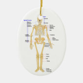 科学の教師のクリスマスのオーナメント セラミックオーナメント (正面)