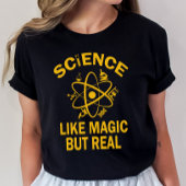 科学の教師のシャツ、科学のような魔法がしかし Tシャツ