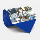 科学の教師のタイ ネクタイ (ロール)