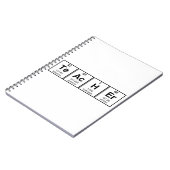 科学の教師の元素 ノートブック (左側)