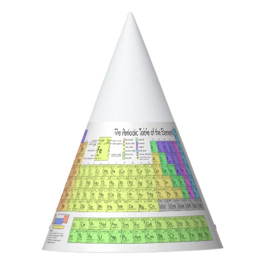 科学の教師の帽子 パーティーハット (正面)