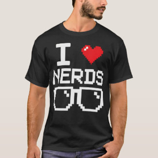 科学の本の知識のためのオタクが大好き オタクが大好き Tシャツ