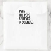 科学の法王信じでさえ ラウンドシール (バッグ)