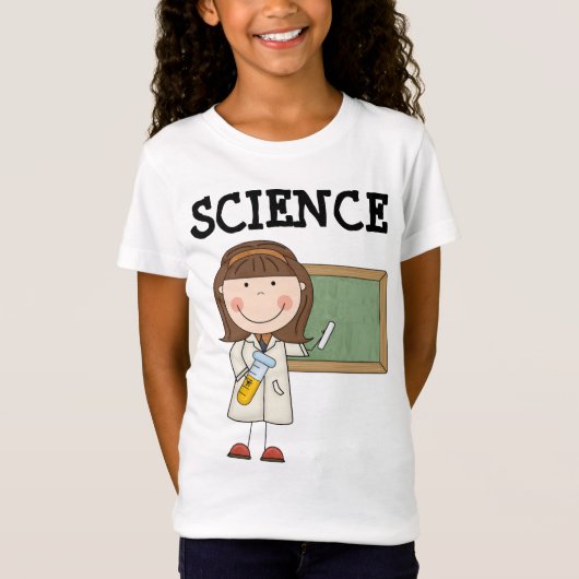科学の漫画のTシャツ Tシャツ (正面)