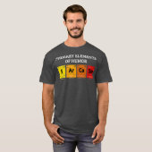 科学の皮肉ユーモアの主要な要素 Tシャツ (正面フル)