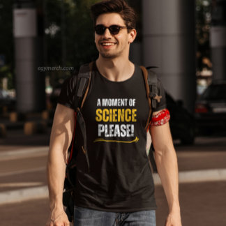 科学の瞬間おもしろい化学先生黄色 Tシャツ