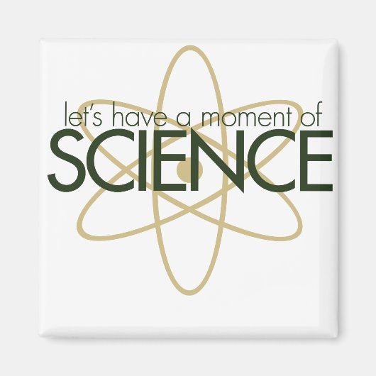 科学の瞬間を過ごそう マグネット (正面)