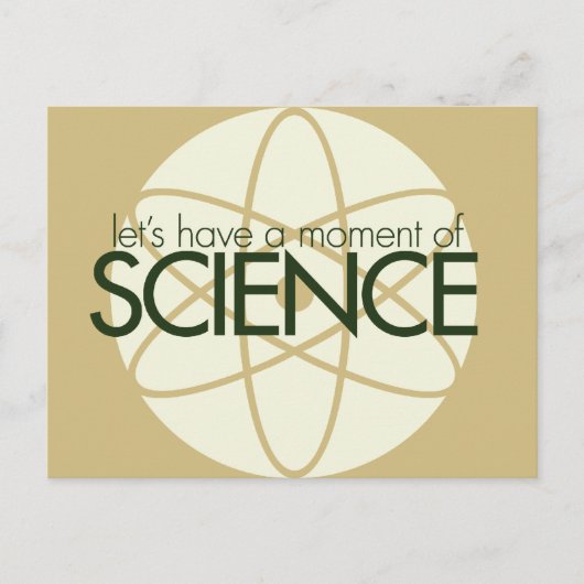 科学の瞬間 ポストカード (正面)