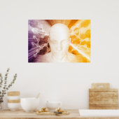 科学の研究開発 ポスター (キッチン)