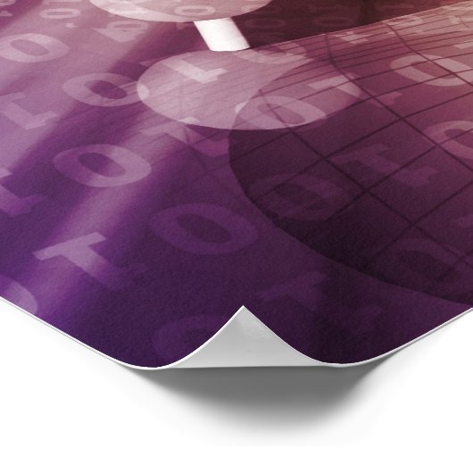 科学の研究開発 ポスター (角)