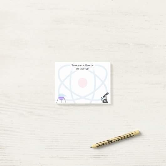 科学の絵文字 |カスタム文字 ポストイット (デスク上)