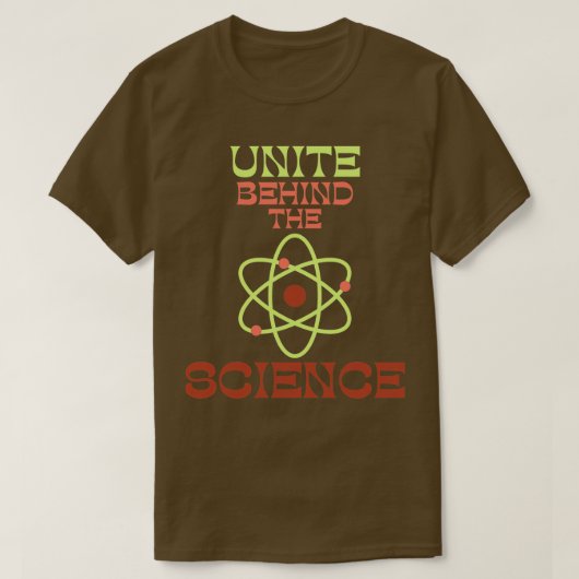 科学の背後で団結12 Tシャツ (デザイン正面)