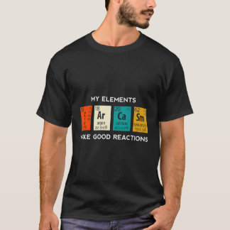 科学の要素フード付きスウェットシャツ皮肉バイオロジー化学 Tシャツ