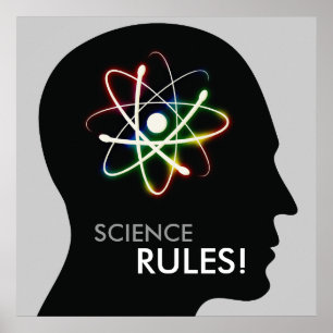 科学の規則! ギークギフト ポスター
