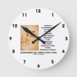 科学の観察の事の可能なPrescienceはよろしいです ラウンド壁時計