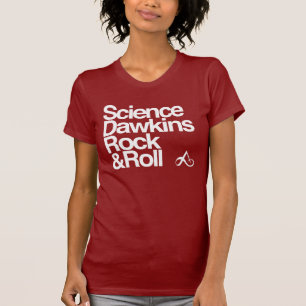 科学のdawkins石及びロール tシャツ