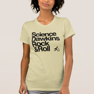 科学のdawkins石及びロール tシャツ