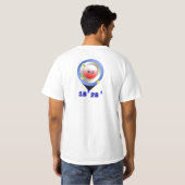 科学のTシャツ: リチウム Tシャツ (裏面フル)