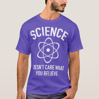 科学はあなたの信じるものなどおかまいなし少年 Tシャツ