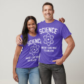 科学はあなたの信じるものなどおかまいなし少年 Tシャツ (ユニセックス)