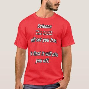 科学はあなたを自由に設定おもしろい- Physics Math Sci Tシャツ