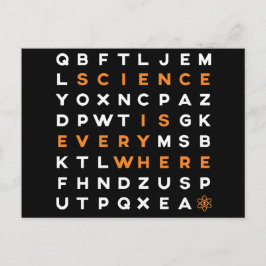 科学ははがき ポストカード