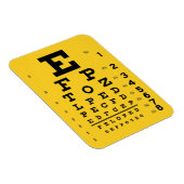 科学はクール:レトロ眼科眼科 マグネット (右側)